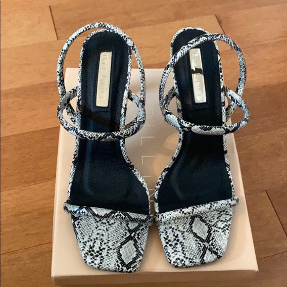 BILLINI SNAKE PRINT HEEL never worn - Picture 2 of 3